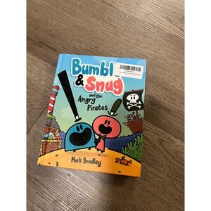 Bumble and Snug and the Angry Pirates Mark Bradley Graphic Novel Hardcover Book